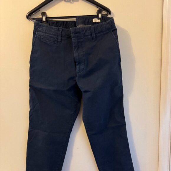 Gap Men's Navy Blue Khakis Chinos 34x32 Slim - Picture 1 of 4